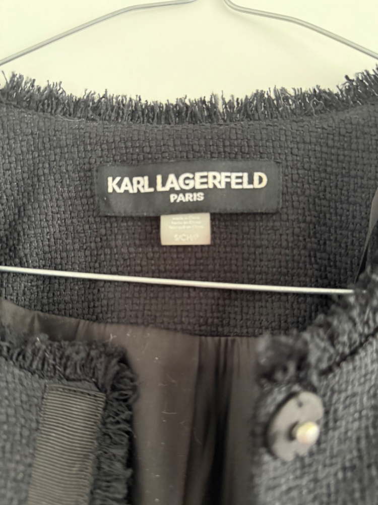 Karl Lagerfeld Schwarzer Blazer