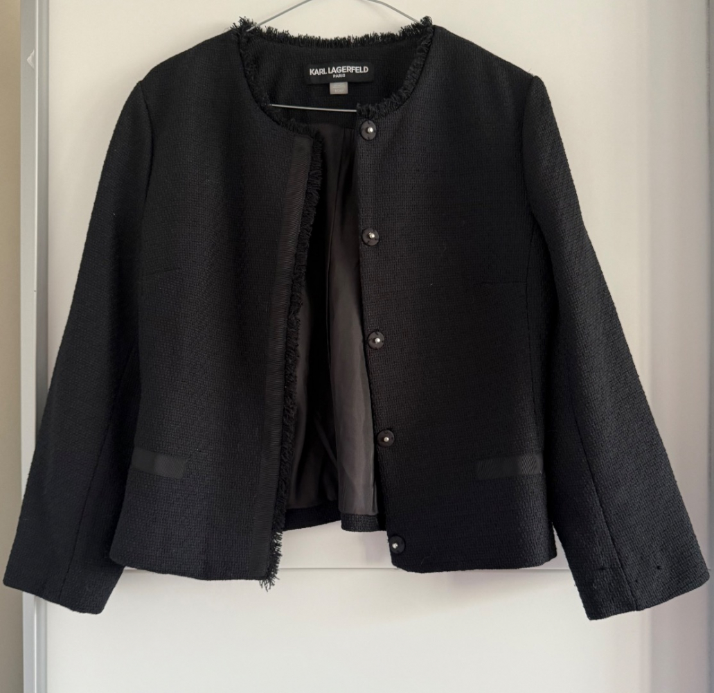 Karl Lagerfeld Schwarzer Blazer