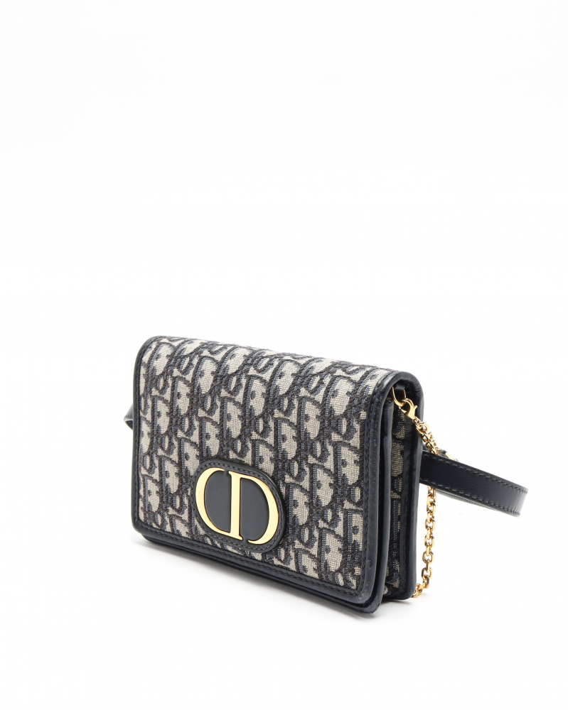 Christian Dior Oblique 30 Montaigne 2-in-1 Bag