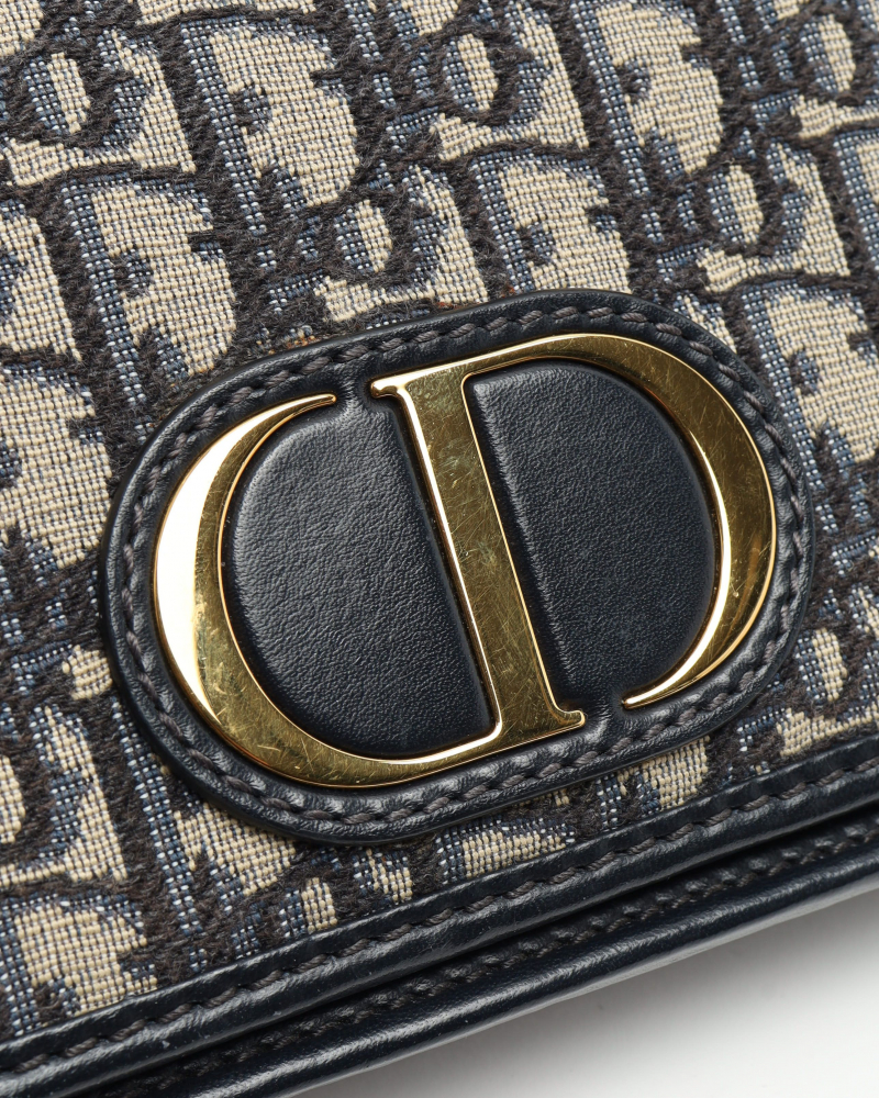 Christian Dior Oblique 30 Montaigne 2-in-1 Bag