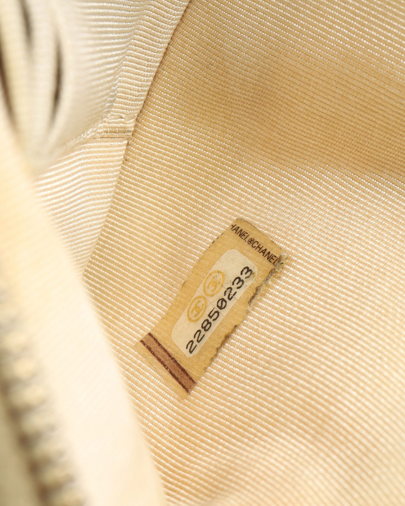 Chanel Caviar Double Zip Wallet On Chain Bag