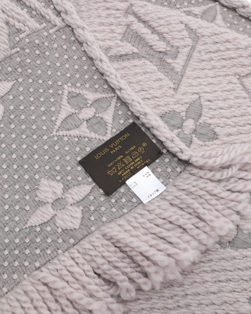 Louis Vuitton Logomania Wool Scarf