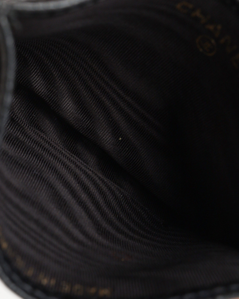 Chanel Coco Mark Caviar Card Holder