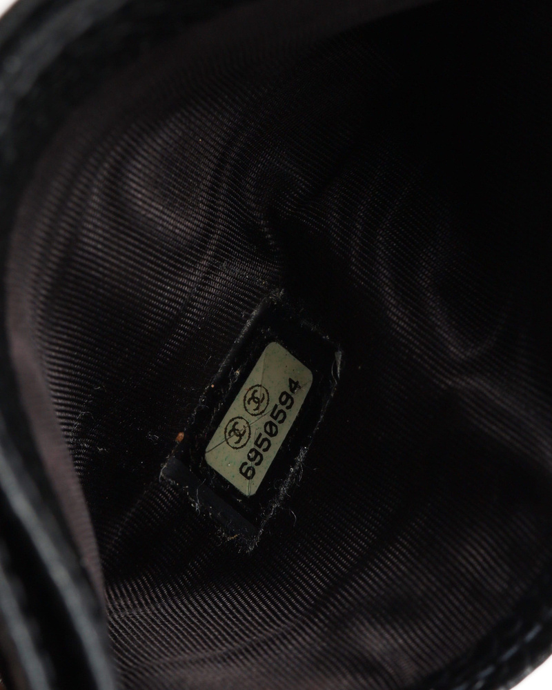 Chanel Coco Mark Caviar Card Holder