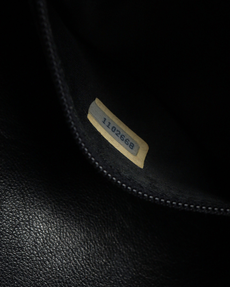 Chanel Satin Lamskin Pouch