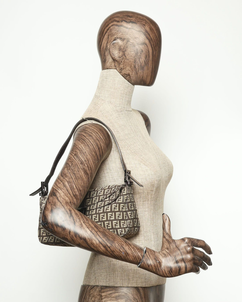 Fendi Zucca Baguette Bag