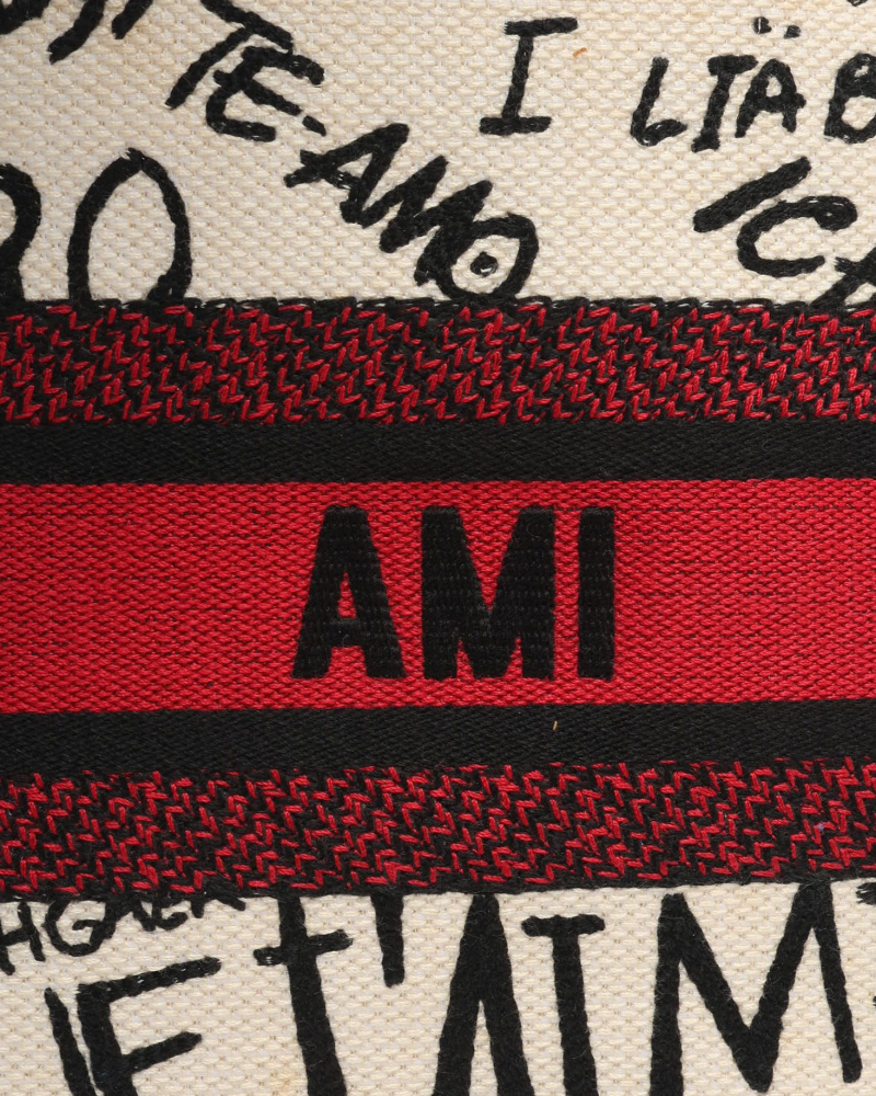 Christian Dior Medium Lady D-Lite Dioramour Graffiti Bag