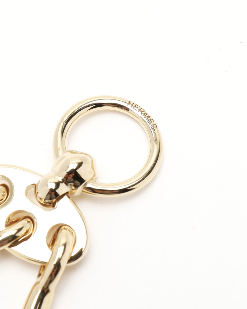 Hermès Charm Mors a Jouet Scarf Ring