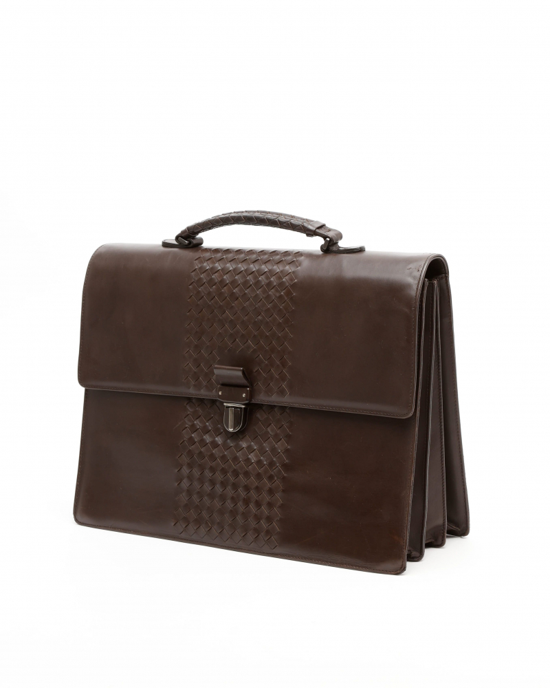 Bottega Veneta Intrecciato Business Bag