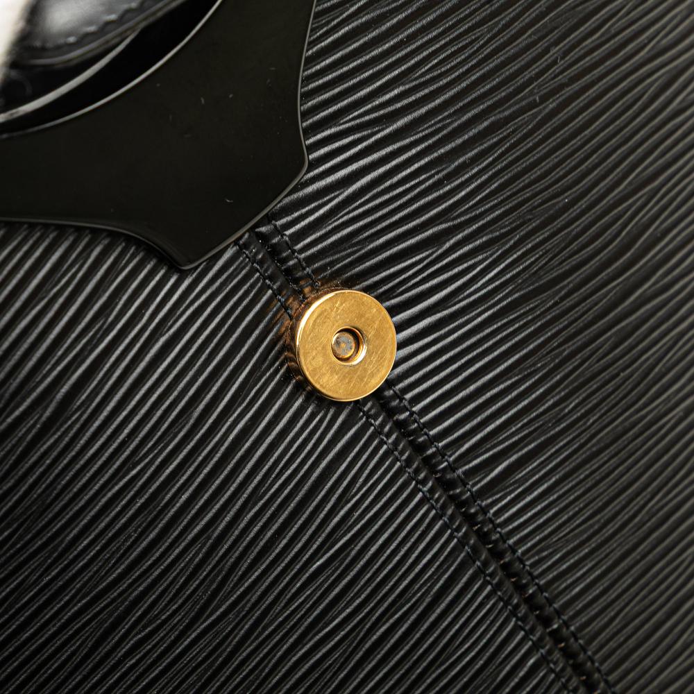 Louis Vuitton B Louis Vuitton Black Epi Leather Leather Epi Reverie France