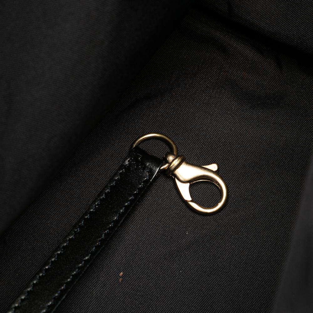 Chanel B Chanel Black Nylon Fabric New Travel Line Tote France