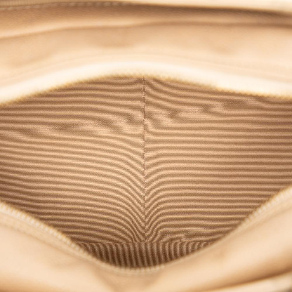 Chanel B Chanel Brown Beige Caviar Leather Leather Petite Caviar Timeless Tote Italy