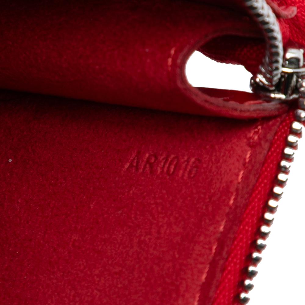 Louis Vuitton AB Louis Vuitton Red Epi Leather Leather Epi Pochette Accessoires France