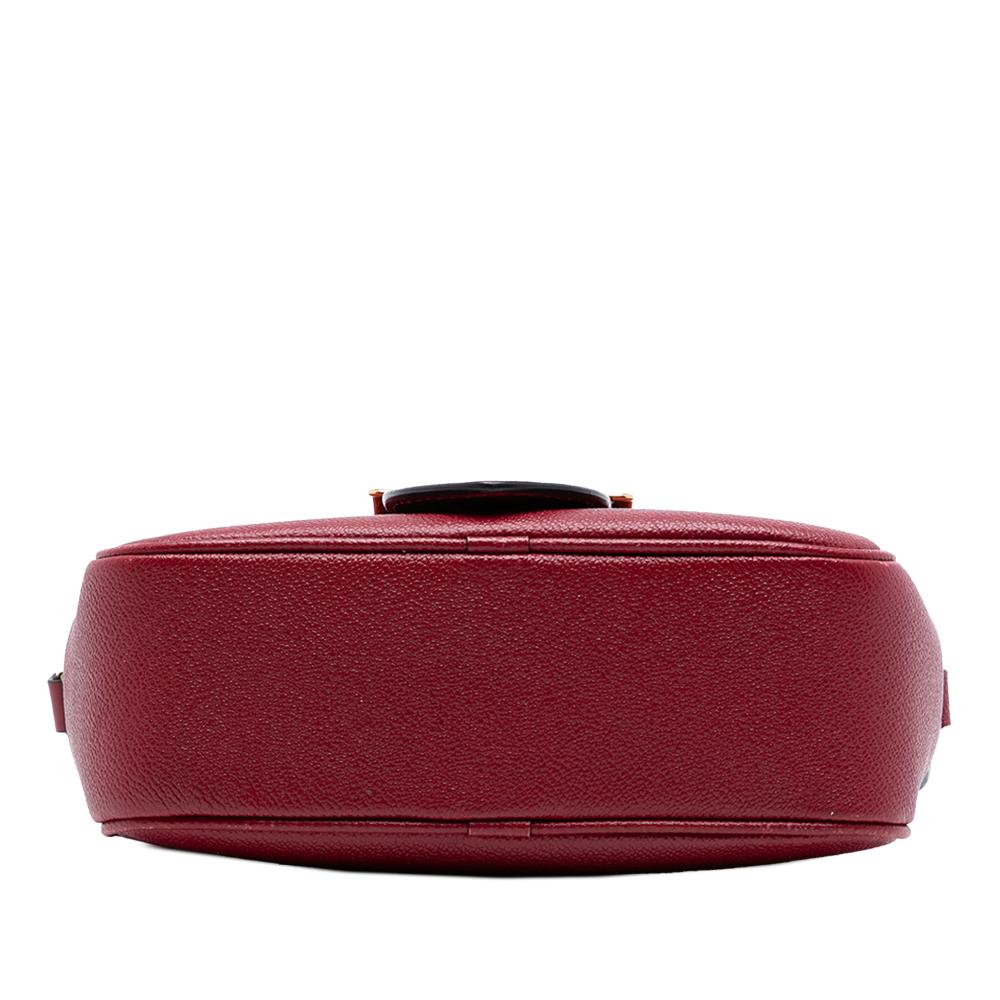 Burberry B Burberry Red Calf Leather Small Soft Grained skin Buckle Crossbody Romania