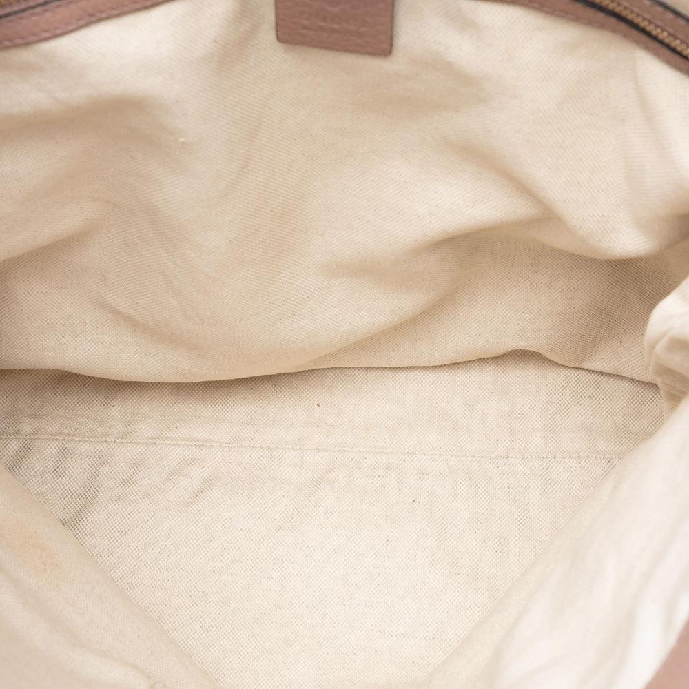 Gucci AB Gucci Pink Light Pink Calf Leather Tall Bamboo Shopper Tote Italy