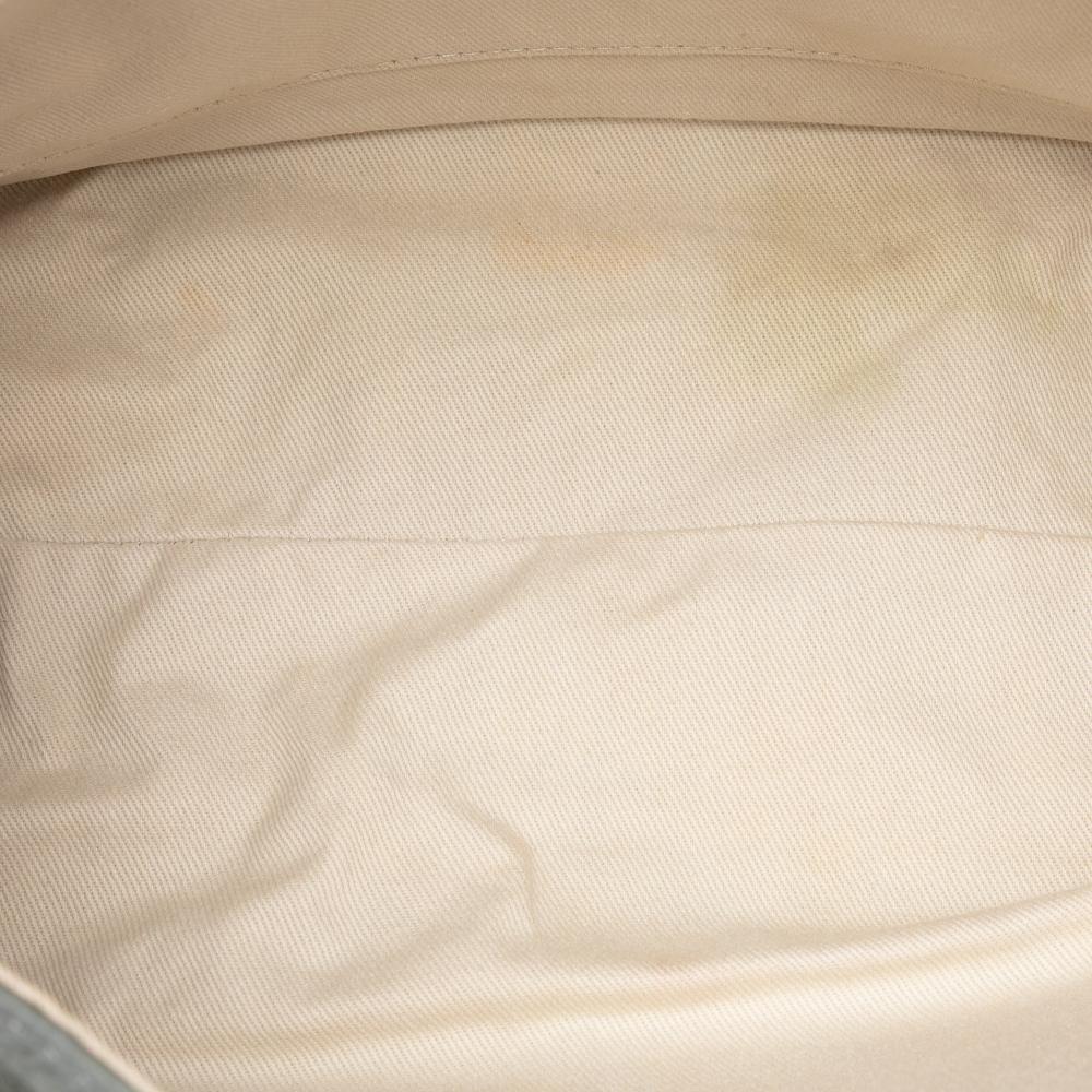 Chanel B Chanel Gray Calf Leather skin French Riviera Shoulder Bag France