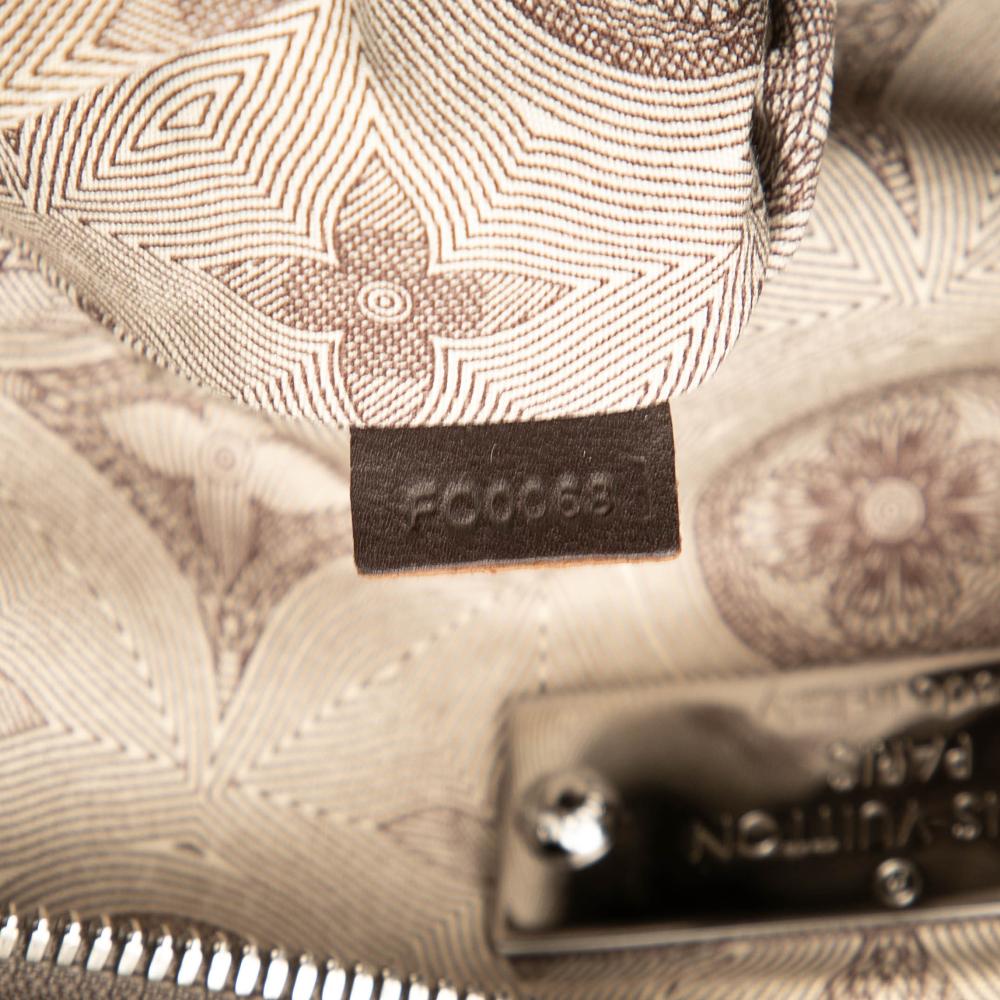 Louis Vuitton B Louis Vuitton Brown Dark Brown Calf Leather Bequia Trotter MM Italy