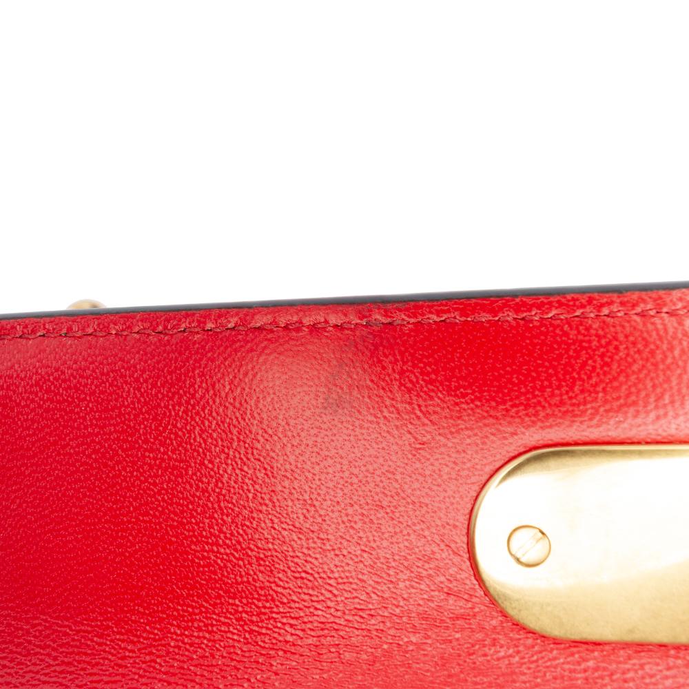 Valentino B Valentino Black Calf Leather Rockstud Alcove Box Satchel Italy