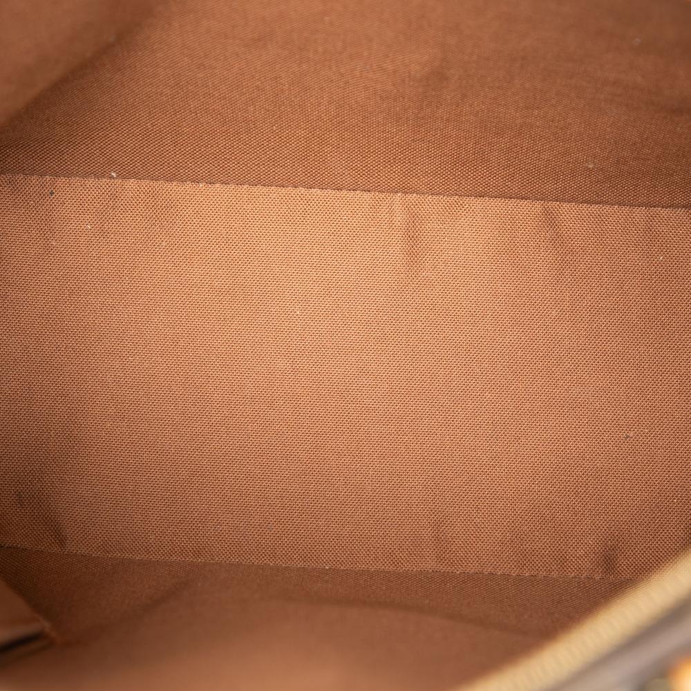 Louis Vuitton B Louis Vuitton Brown Monogram Canvas Fabric Monogram Cabas Piano France