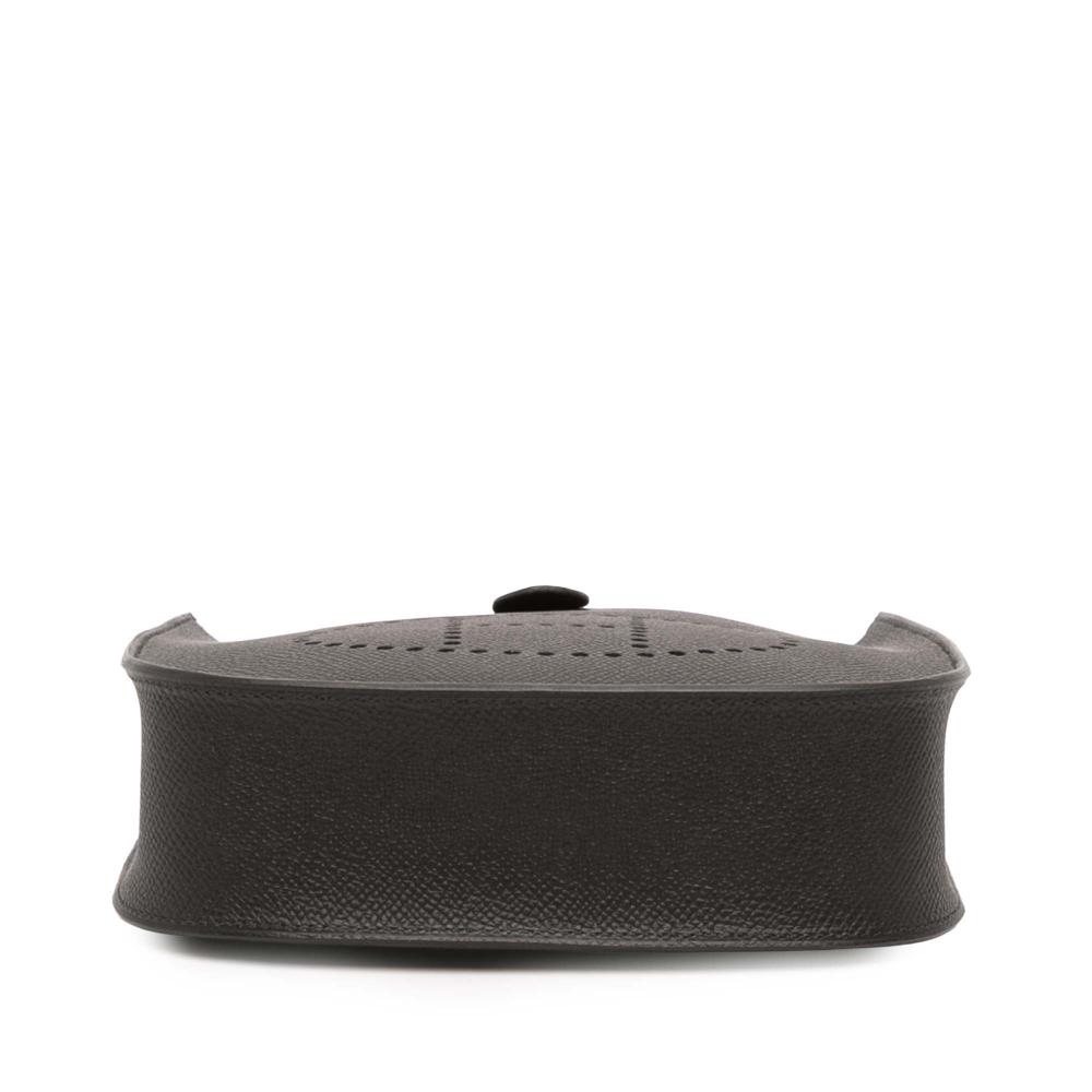 Hermès AB Hermès Black Calf Leather Epsom Evelyne 16 France