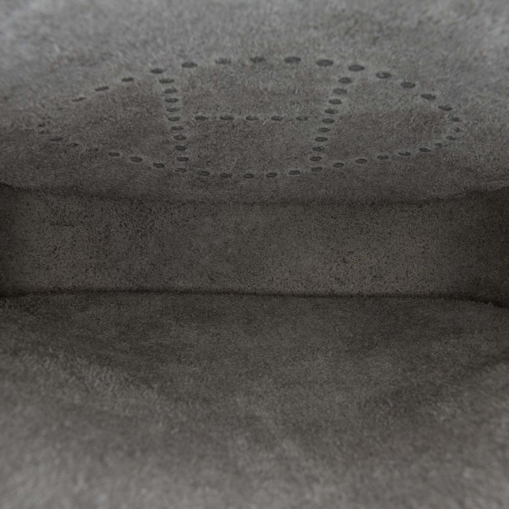 Hermès AB Hermès Black Calf Leather Epsom Evelyne 16 France