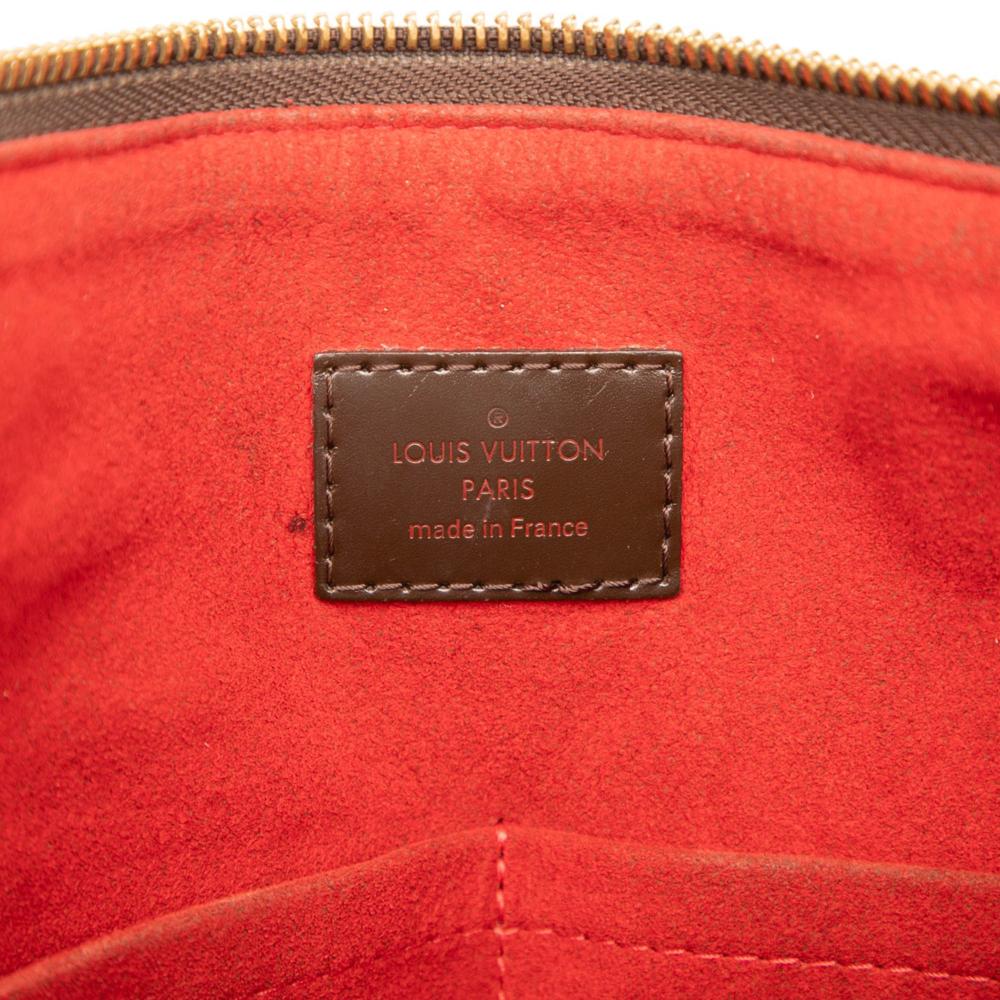 Louis Vuitton B Louis Vuitton Brown Damier Canvas Fabric Damier Ebene Evora MM France