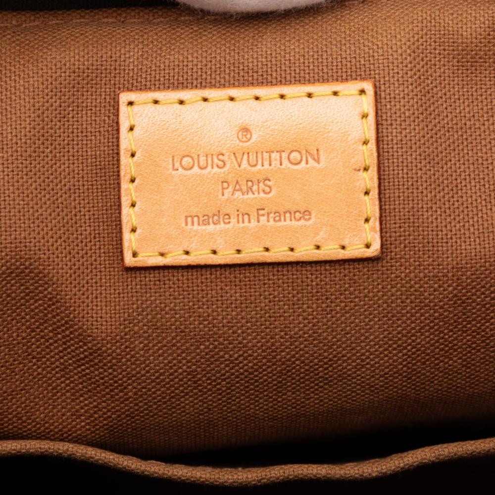 Louis Vuitton B Louis Vuitton Brown Monogram Canvas Fabric Monogram Palermo PM France