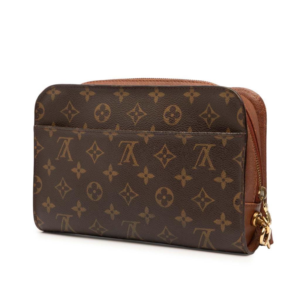 Louis Vuitton B Louis Vuitton Brown Monogram Canvas Fabric Monogram Orsay France