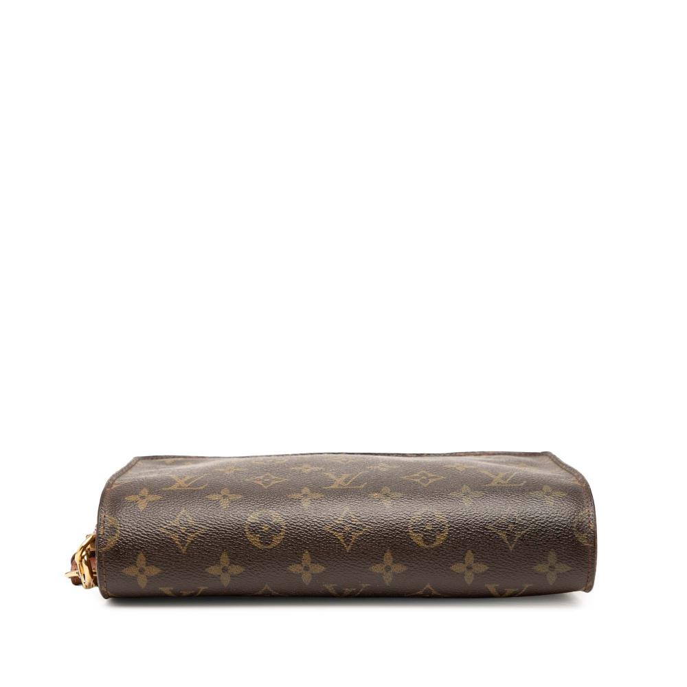 Louis Vuitton B Louis Vuitton Brown Monogram Canvas Fabric Monogram Orsay France