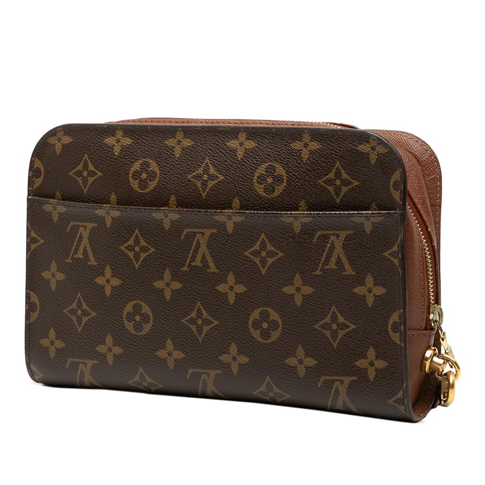 Louis Vuitton B Louis Vuitton Brown Monogram Canvas Fabric Monogram Orsay France