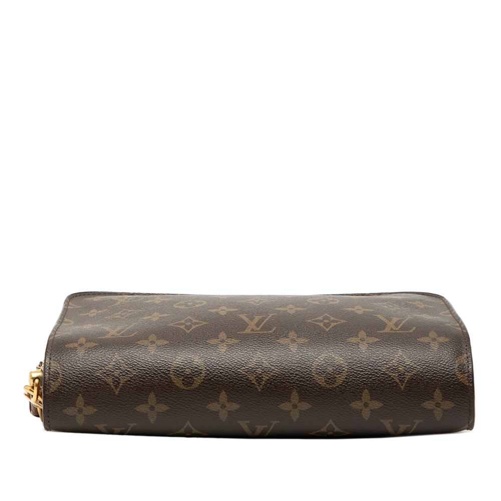 Louis Vuitton B Louis Vuitton Brown Monogram Canvas Fabric Monogram Orsay France