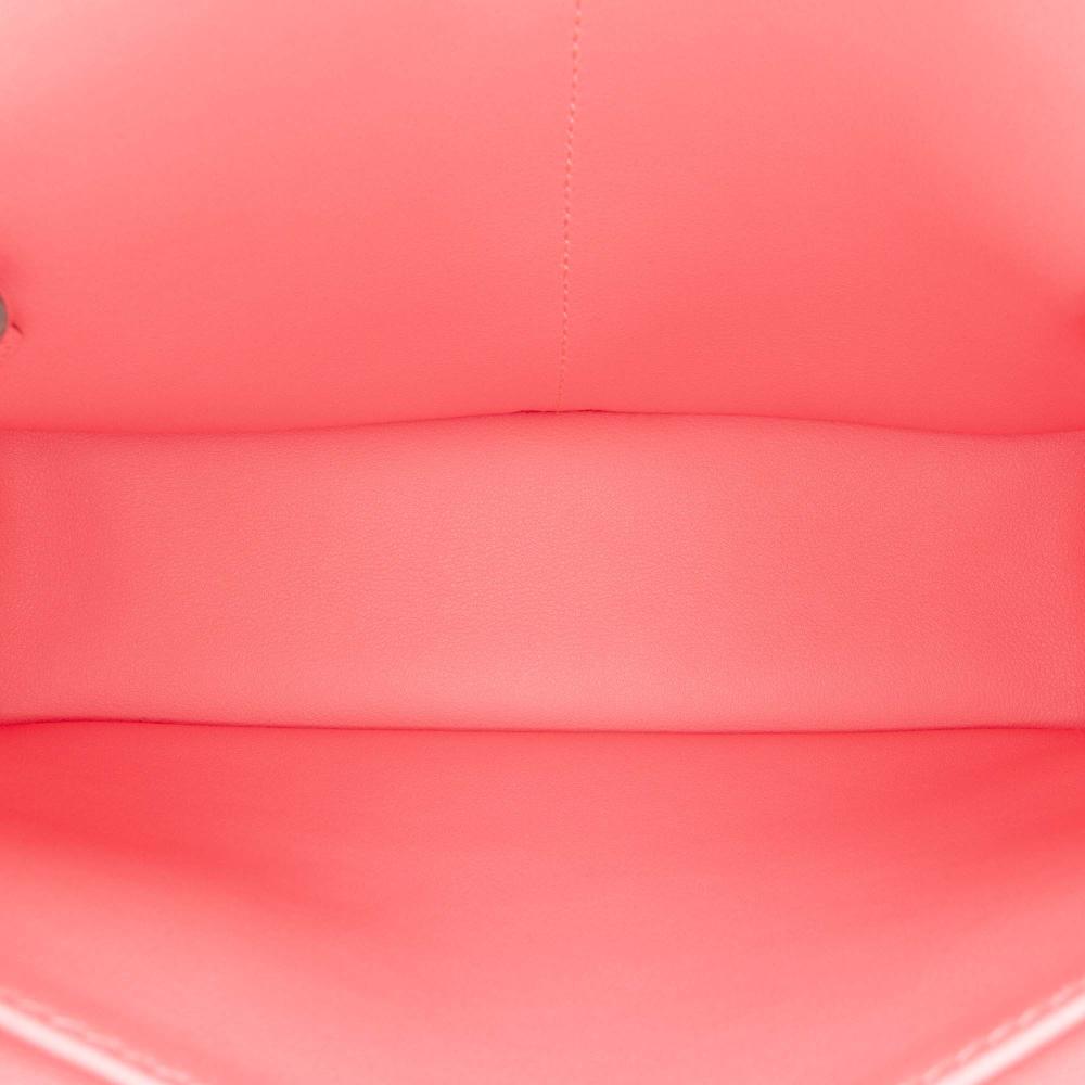 Hermès AB Hermès Pink Calf Leather Mini Swift Halzan 22 France