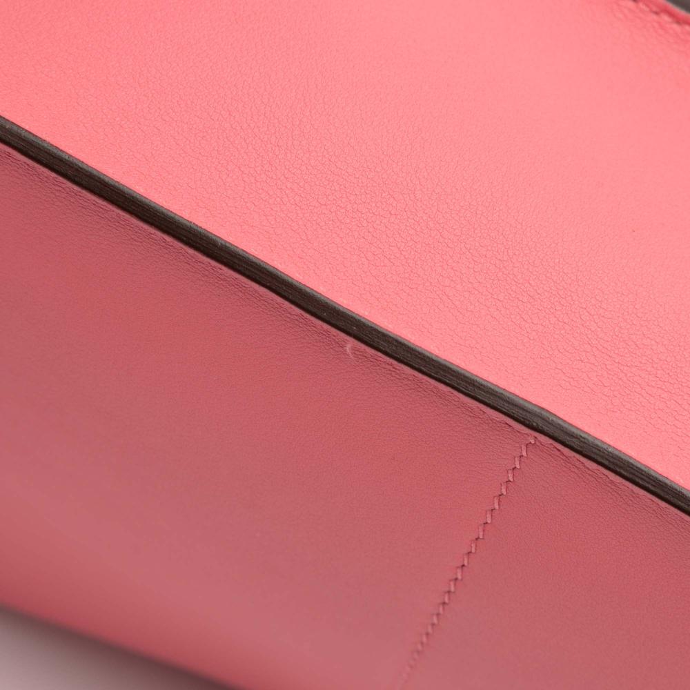 Hermès AB Hermès Pink Calf Leather Mini Swift Halzan 22 France