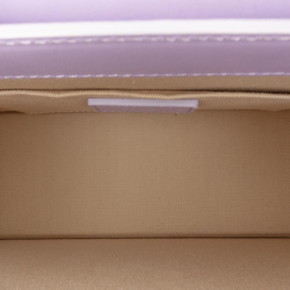 Jacquemus AB Jacquemus Purple Calf Leather Smooth skin Le Grand Chiquito Italy