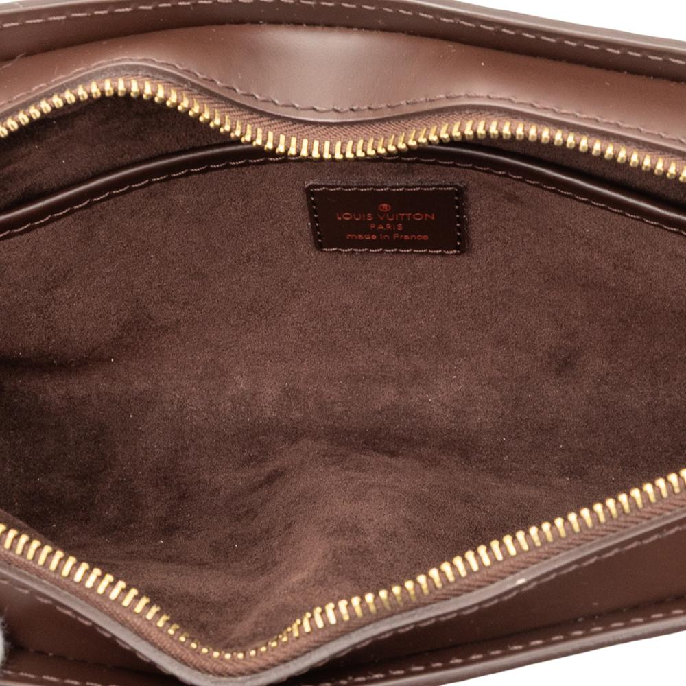 Louis Vuitton AB Louis Vuitton Brown Damier Canvas Fabric Damier Ebene Saint Louis Pochette France