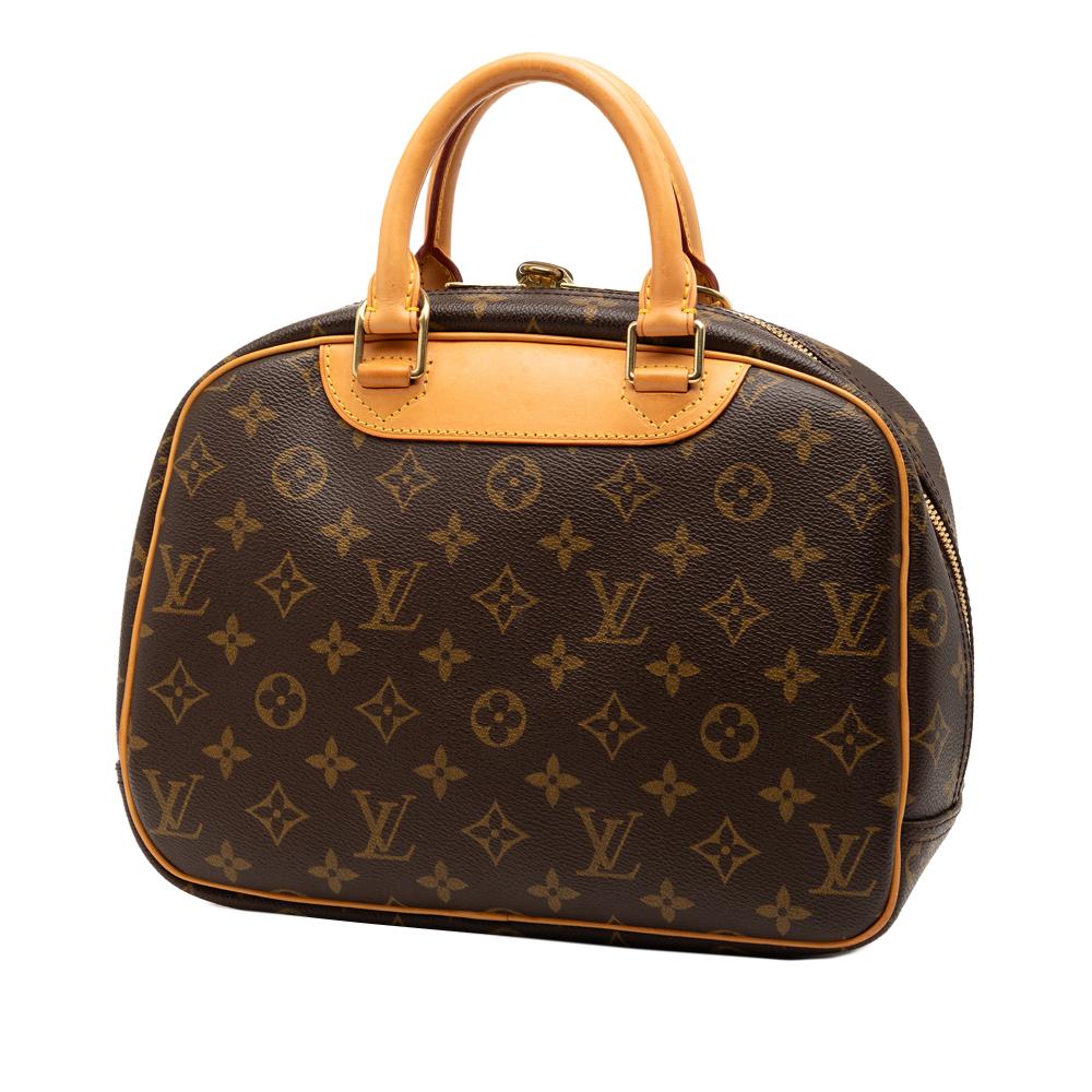 Louis Vuitton B Louis Vuitton Brown Monogram Canvas Fabric Monogram Trouville France