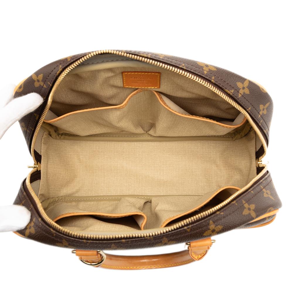 Louis Vuitton B Louis Vuitton Brown Monogram Canvas Fabric Monogram Trouville France