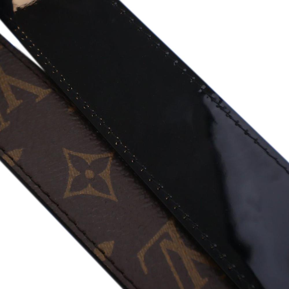 Louis Vuitton AB Louis Vuitton Black Vernis Leather Leather Vernis Miroir Tote France