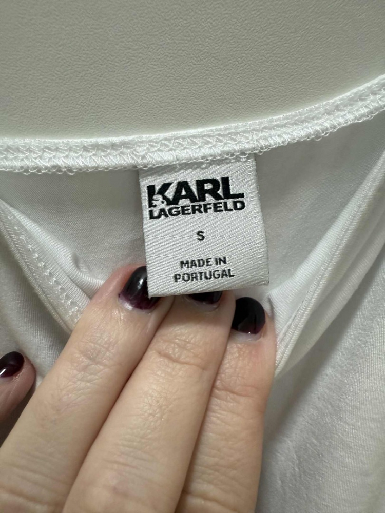 Karl Lagerfeld BODY KARL LAGERFELD LOGO BODY WHITE