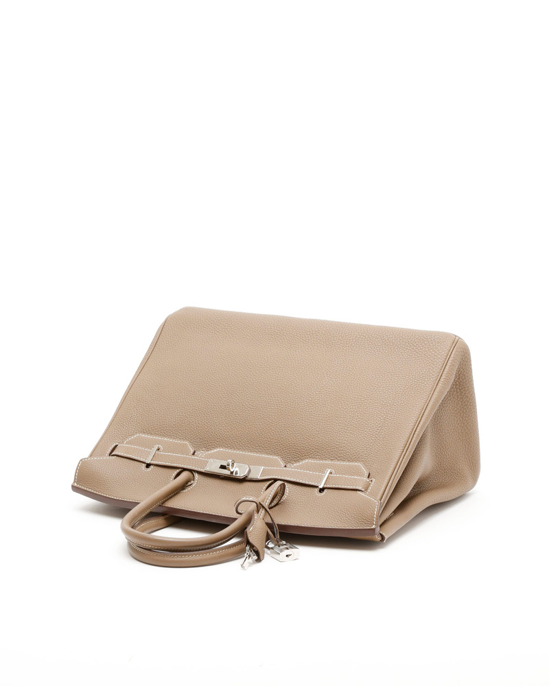 Hermès Birkin 35 Etoupe Bag