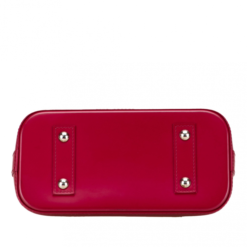 Louis Vuitton Alma BB Epi Leather Top-handle Handbag Pink