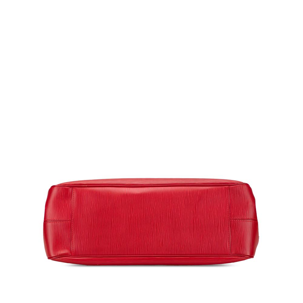 Louis Vuitton B Louis Vuitton Red Epi Leather Leather Epi Passy GM France