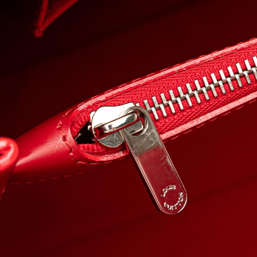 Louis Vuitton B Louis Vuitton Red Epi Leather Leather Epi Passy GM France