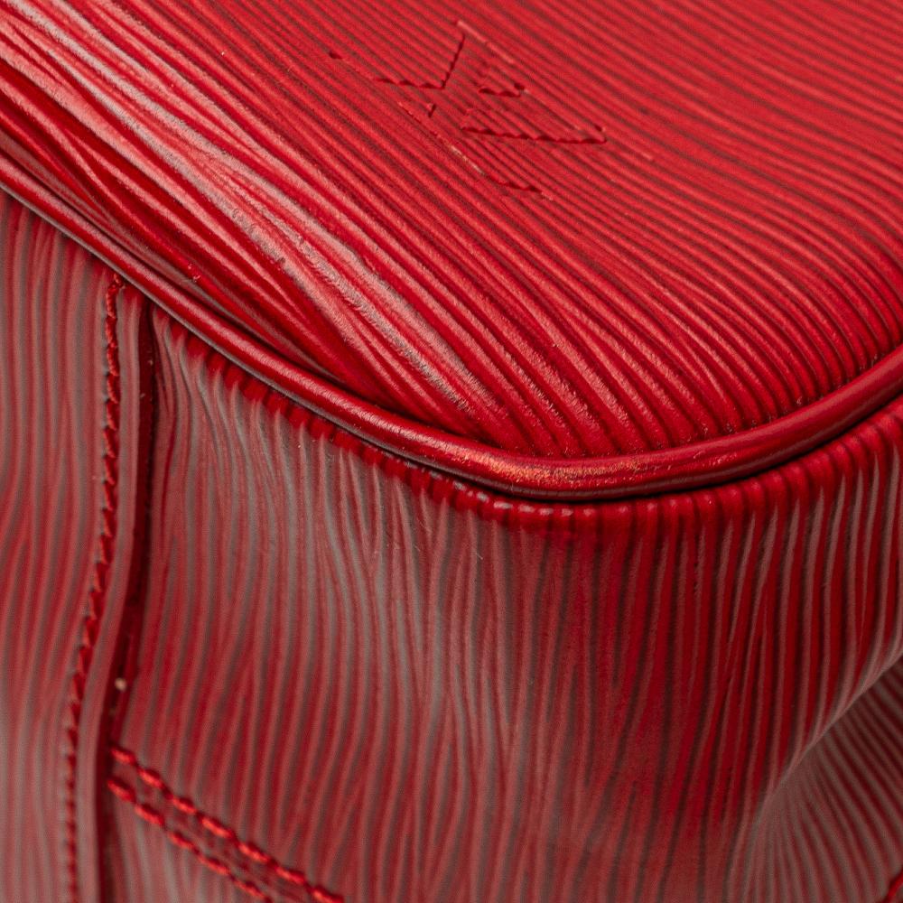 Louis Vuitton B Louis Vuitton Red Epi Leather Leather Epi Passy GM France