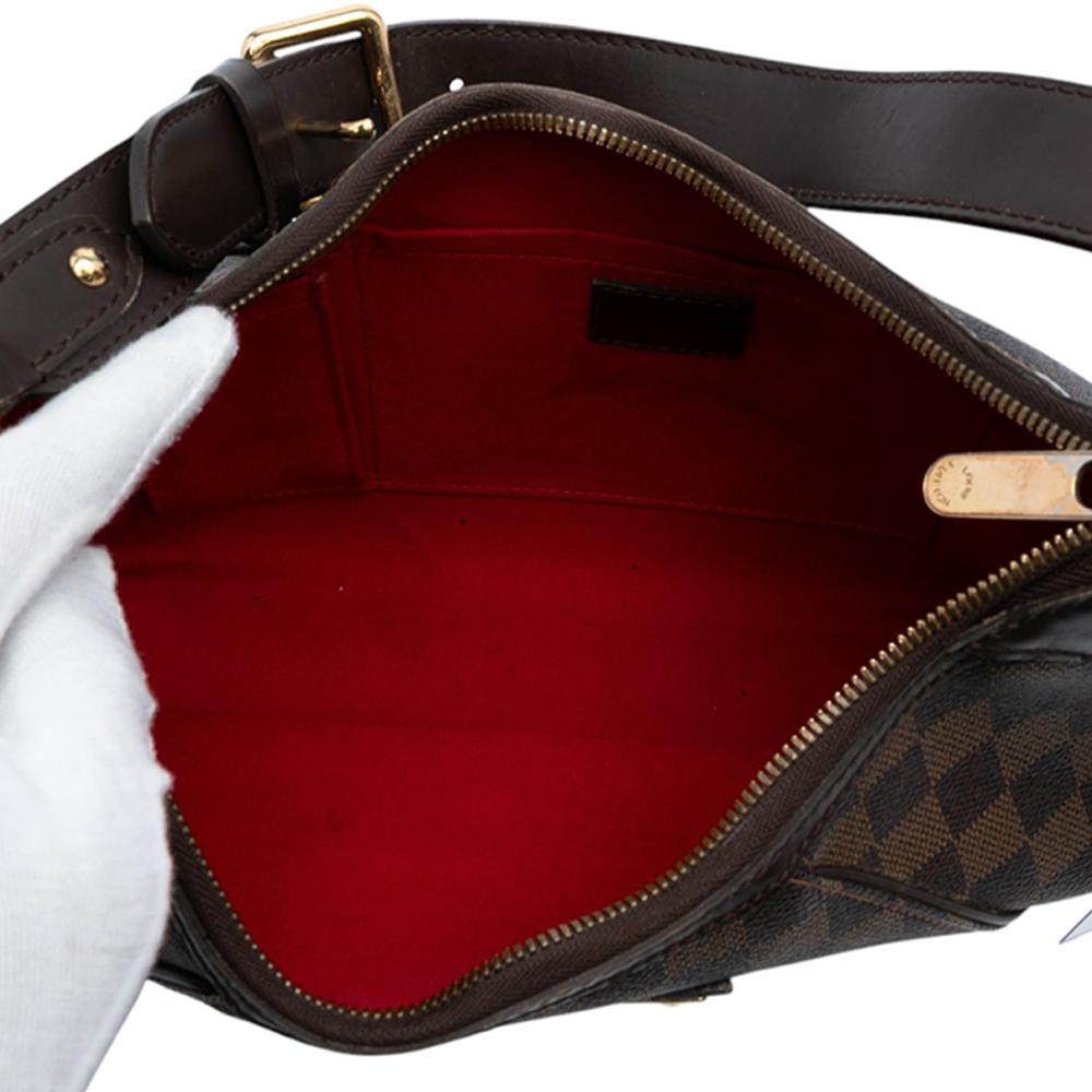 Louis Vuitton B Louis Vuitton Brown Damier Canvas Fabric Damier Ebene Thames GM France