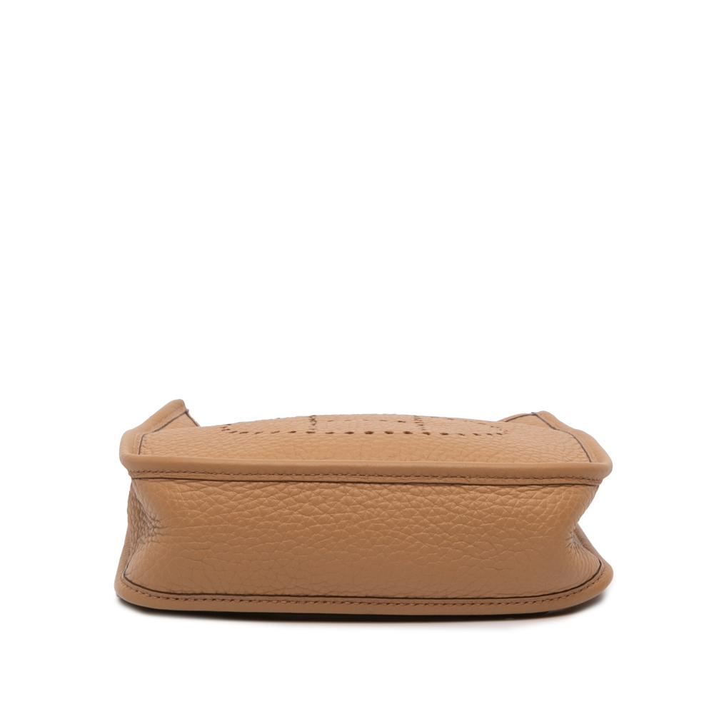 Hermès AB Hermès Brown Calf Leather Clemence Evelyne 16 TPM France