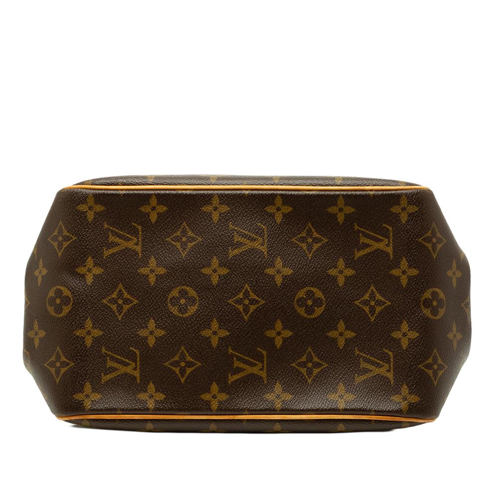 Louis Vuitton B Louis Vuitton Brown Monogram Canvas Fabric Monogram Batignolles Vertical PM France
