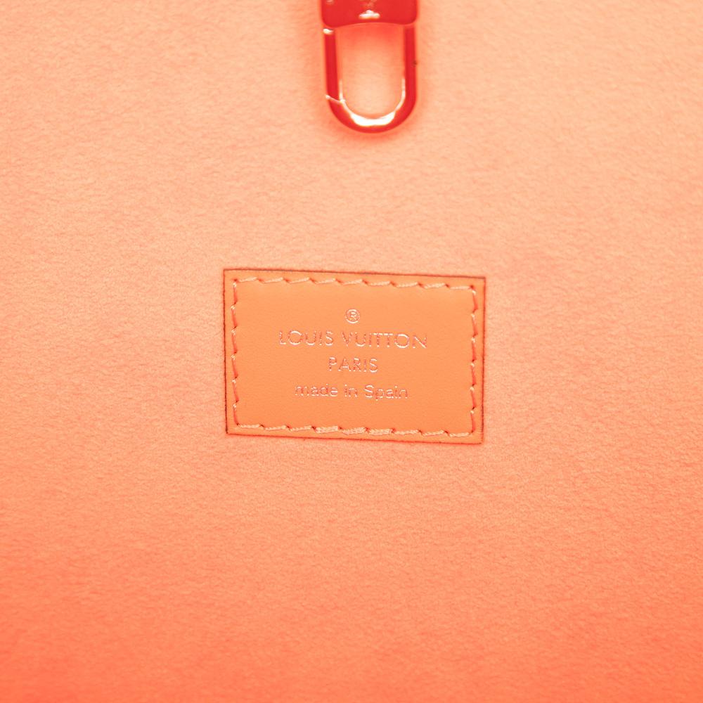Louis Vuitton AB Louis Vuitton Orange Epi Leather Leather Epi Neverfull MM Spain