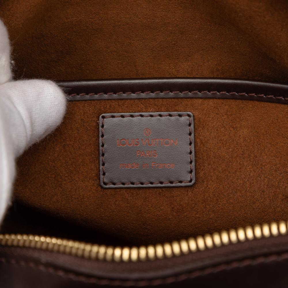 Louis Vuitton AB Louis Vuitton Brown Damier Canvas Fabric Damier Ebene Saint Louis Pochette France
