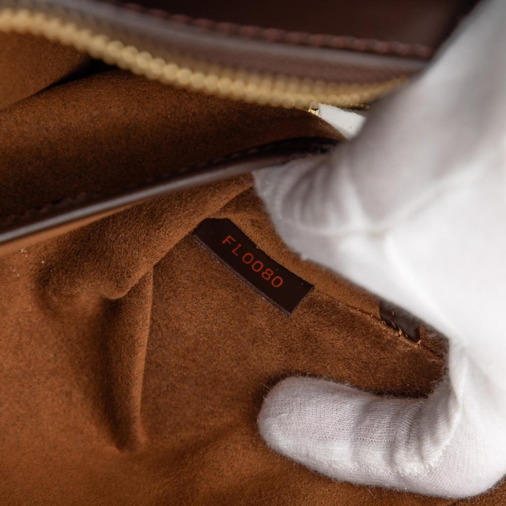 Louis Vuitton AB Louis Vuitton Brown Damier Canvas Fabric Damier Ebene Saint Louis Pochette France